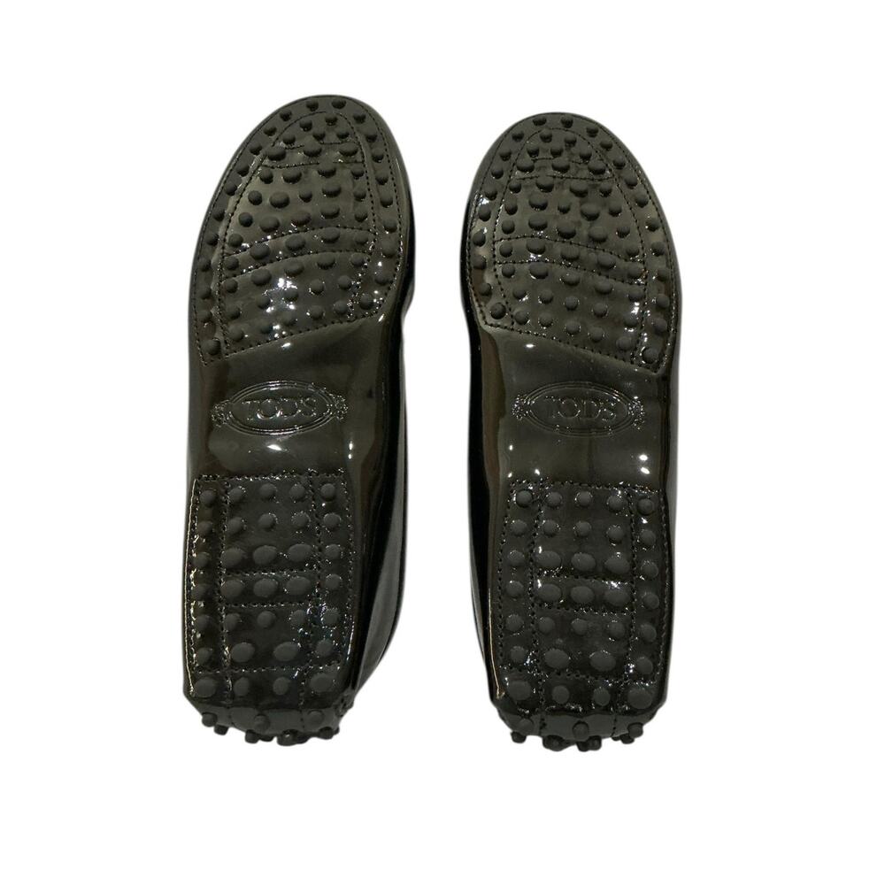 Tod’s City Gommino Patent Leather Loafers Black Size 38.5 Italy / 8.5 US - Picture 13 of 13